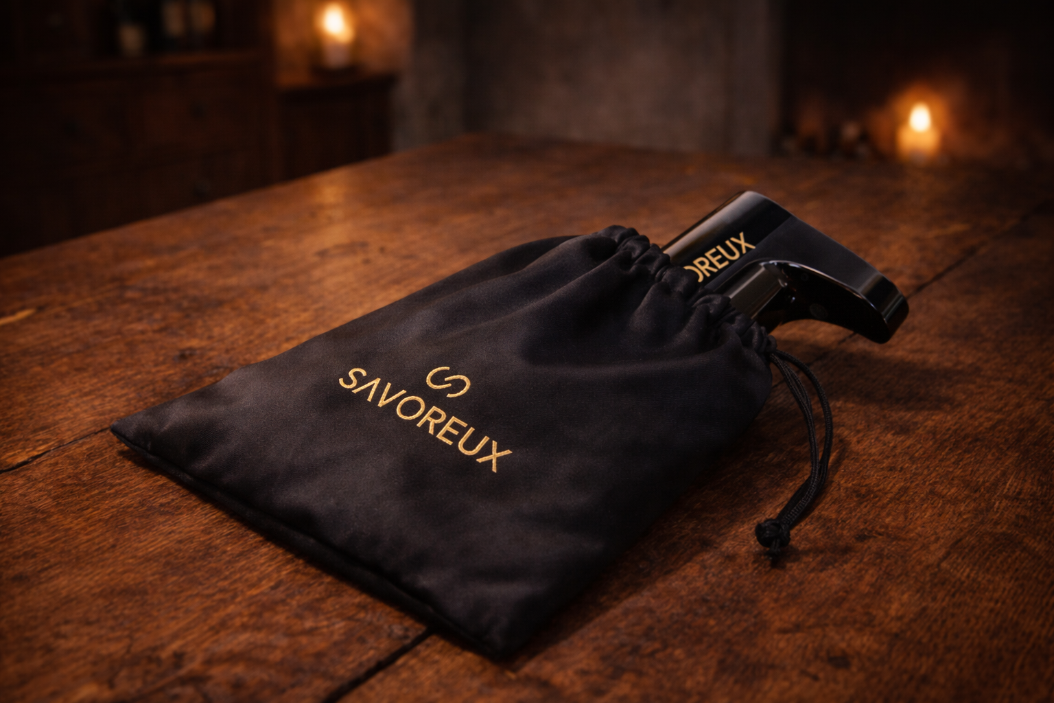 Aerator Velvet Travel Bag